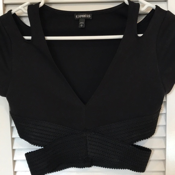 Express Crop Top with Cutouts - Picture 5 of 5